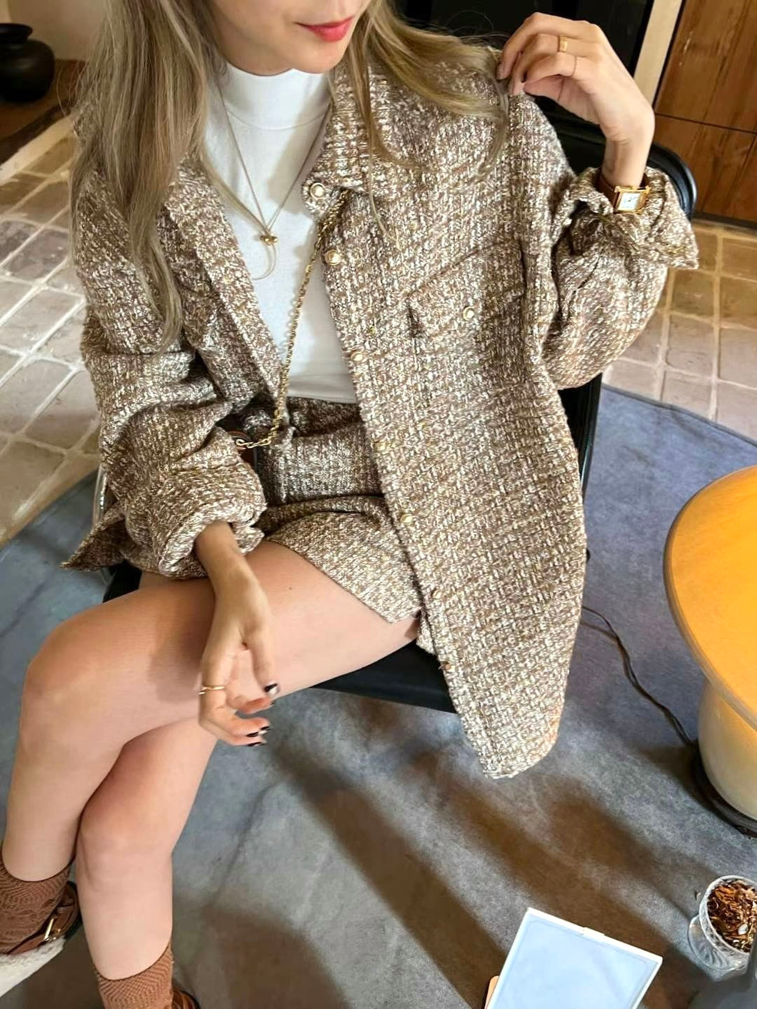 Golden Tweed Outer