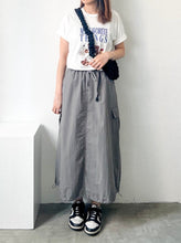 Load image into Gallery viewer, Cargo Midi Skirt
