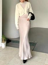 Load image into Gallery viewer, Premium Mermaid Satin Skirt
