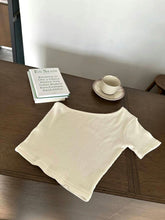 Load image into Gallery viewer, Cotton One Shoulder Top
