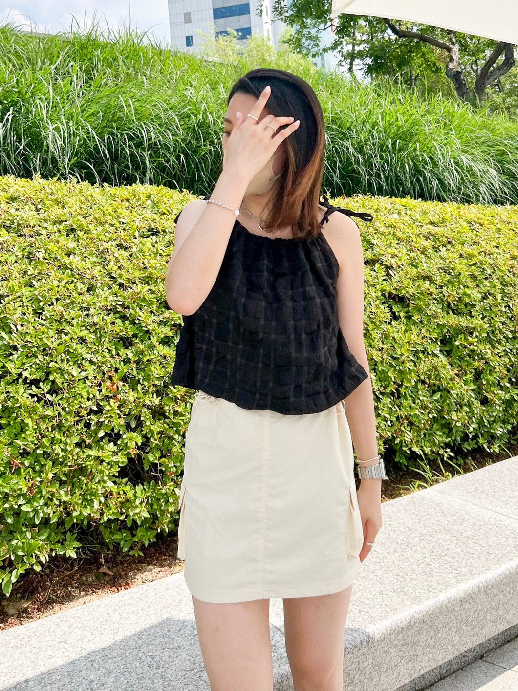 Bubble Ribbon Vest