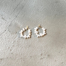 Load image into Gallery viewer, Pearl Circle Earrings
