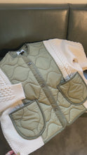 Load and play video in Gallery viewer, Quilted Knit Jacket

