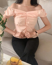 Load image into Gallery viewer, V-neck Ruffle Top
