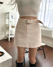 Load image into Gallery viewer, Wool Belt Skirt
