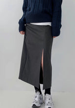 將圖片載入圖庫檢視器 Plain Split Skirt 2.0
