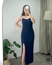 Load image into Gallery viewer, Lines Slit Dress
