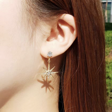 Load image into Gallery viewer, Sun Star Earrings
