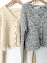 Load image into Gallery viewer, Fluffy Button Cardigan

