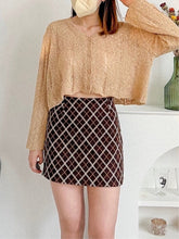 將圖片載入圖庫檢視器 Vintage Checked Skirt
