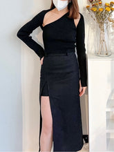 Load image into Gallery viewer, Winter Slit Skirt
