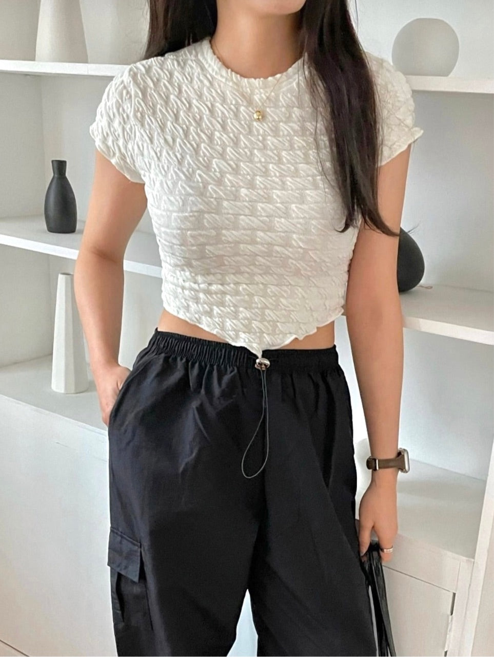 Cube Cropped Top