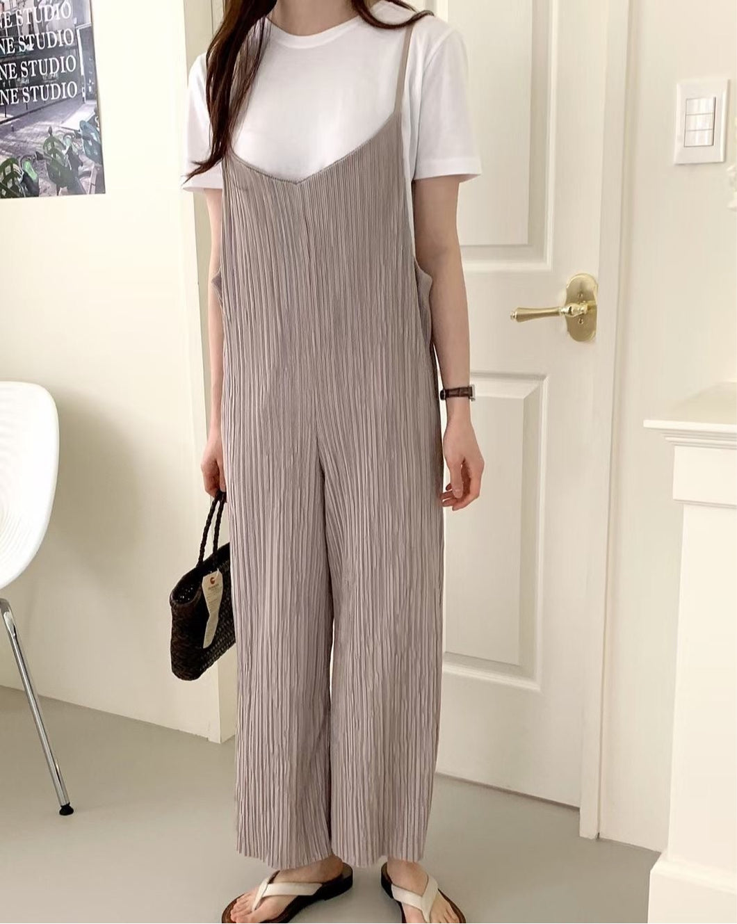 Cami Pleated Jumpsuit