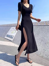 Load image into Gallery viewer, Casual Slit Dress
