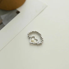 Load image into Gallery viewer, Pearl Heart Ring
