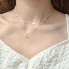 Load image into Gallery viewer, S925 Heart Stone Necklace Set
