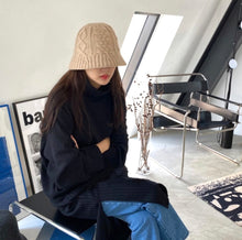 Load image into Gallery viewer, Knit Bucket Hat
