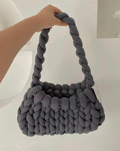 Load image into Gallery viewer, Knotty Knitted Shoulder Bag
